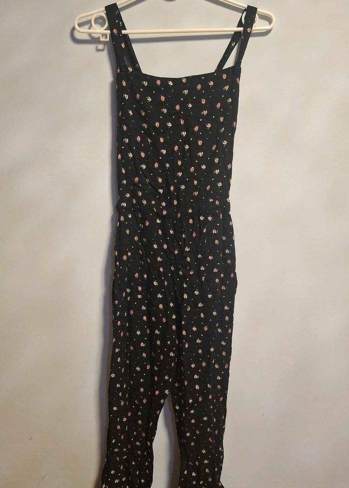 Floral Print Jumpsuit