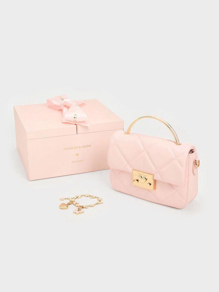 latest Edition-Charles &amp; Keith Quilted Bag