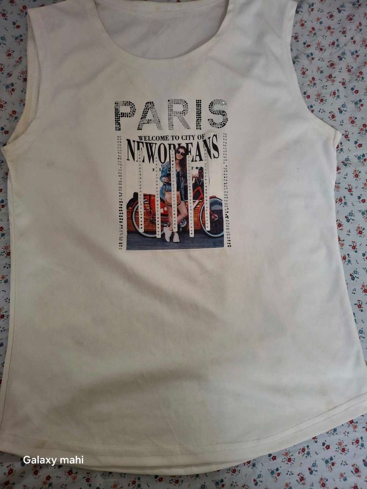 Paris Graphic Tank Top