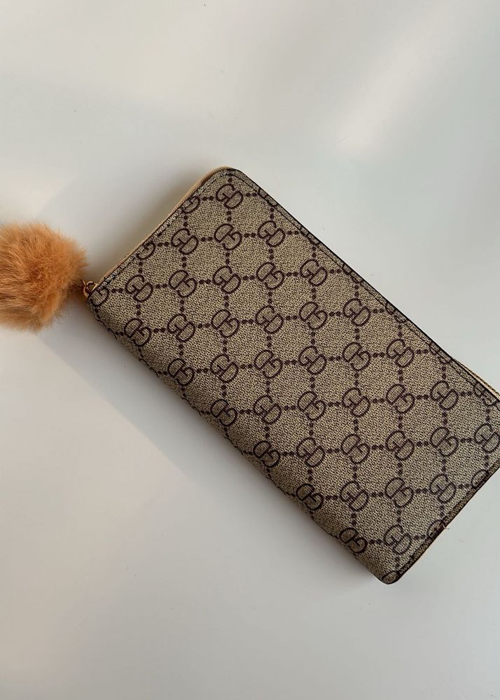 Gucci Print Long Wallet