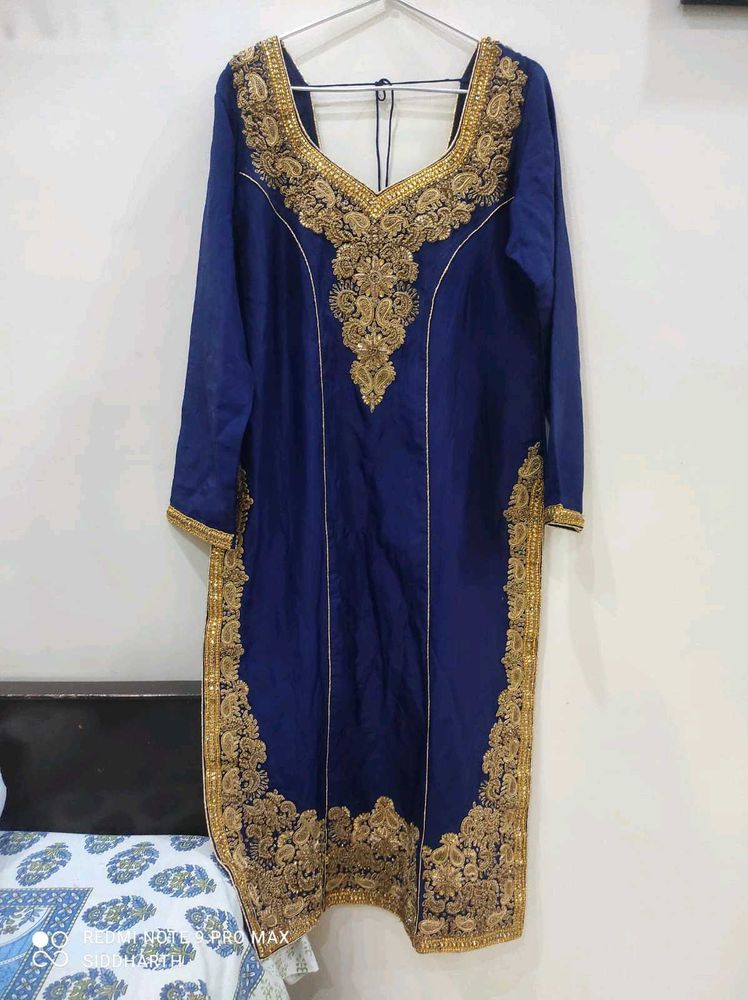 Heavy Zardozi Work Kurta