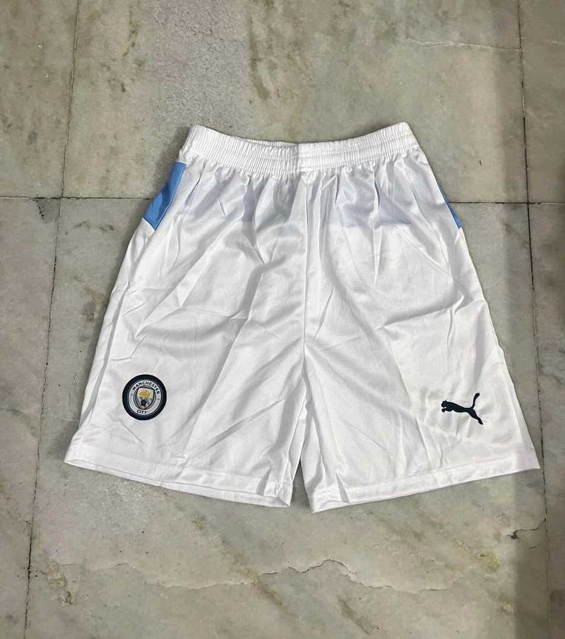 PUMA MANCHESTER CITY HOME WHITE SHORTS