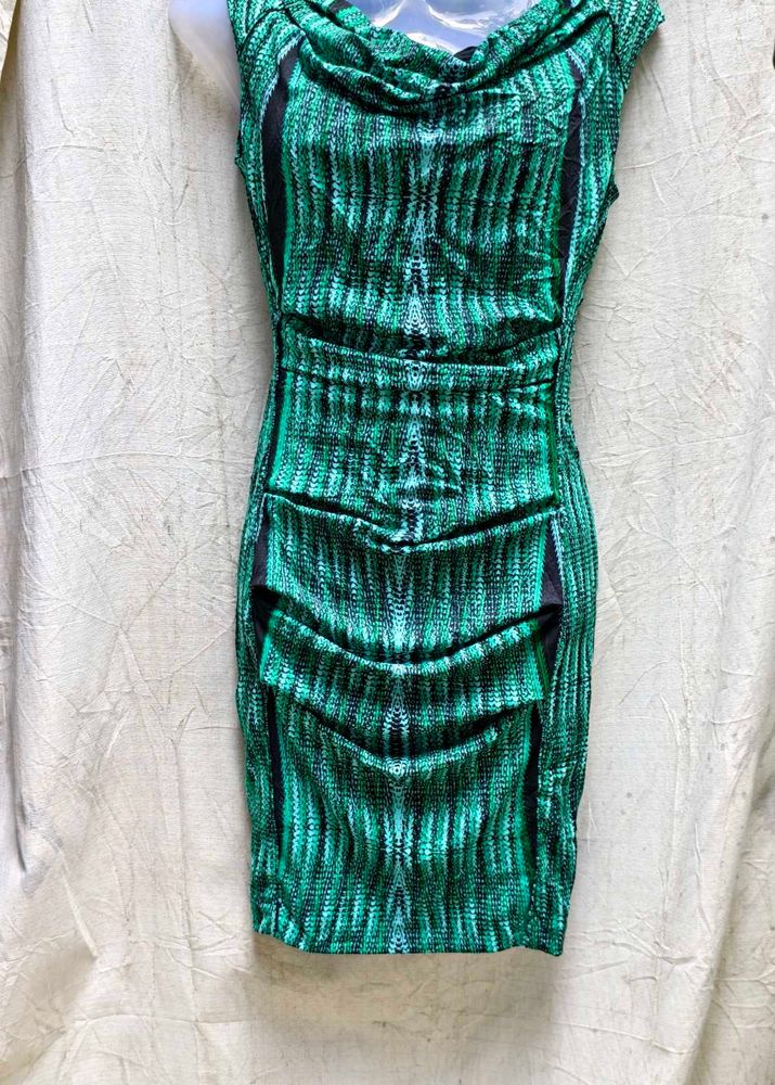 I. Green Bodycon Dress