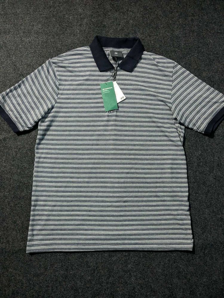 H&amp;M Striped Polo T-shirt