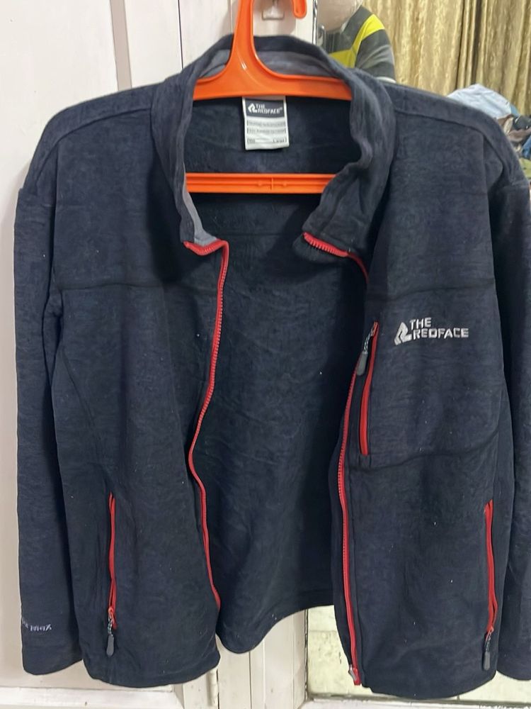 Red Face Fleece Jacket