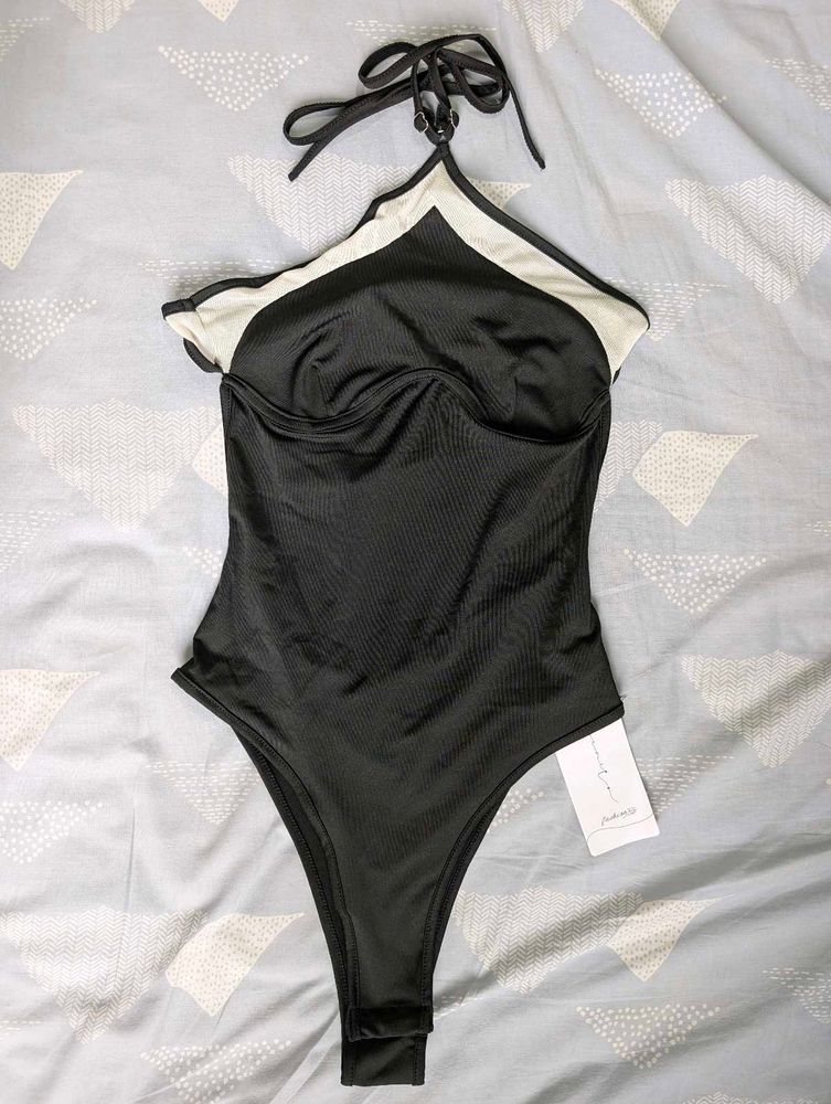 Chic Black Bodysuit - Unused With Tags