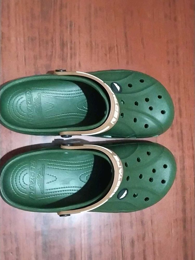 Red Tape Green Clogs For Sale