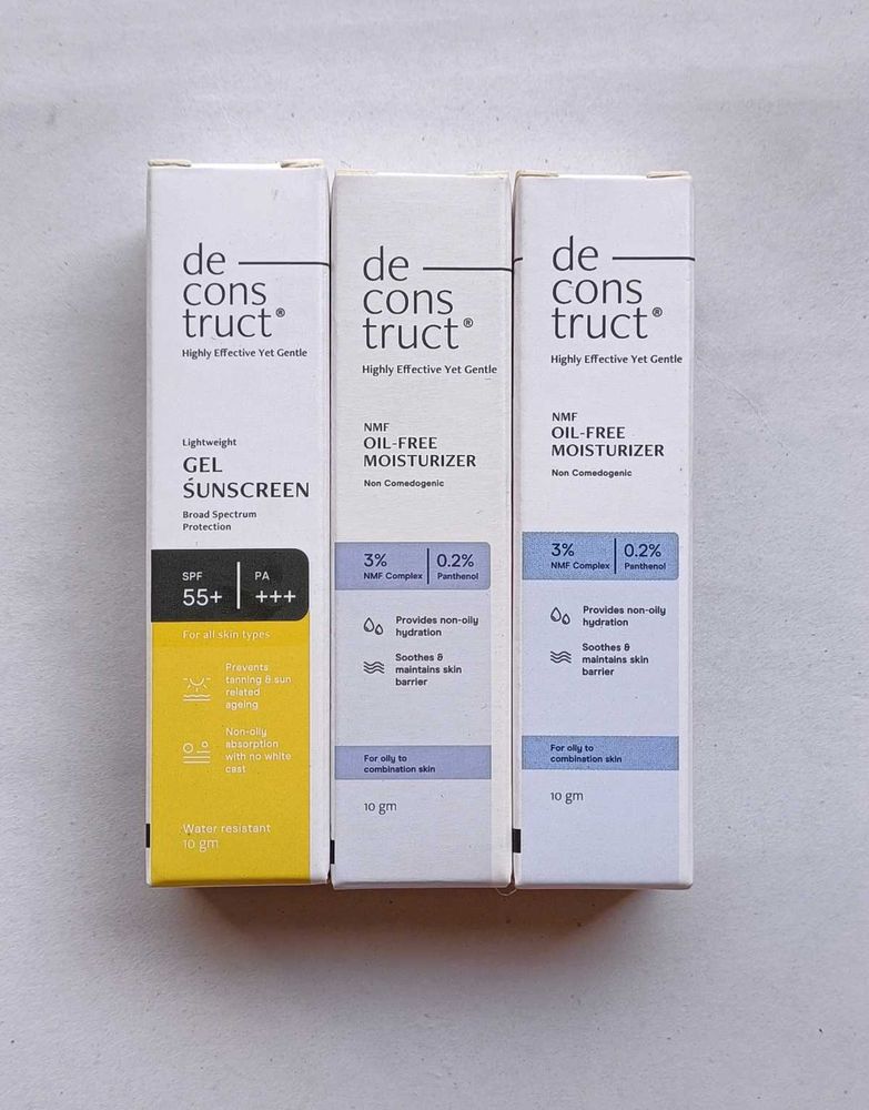Combo Of Deconstruct Sunscreen &amp; Moisturizer