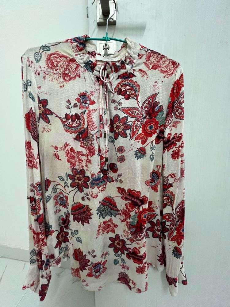 Floral Print Blouse