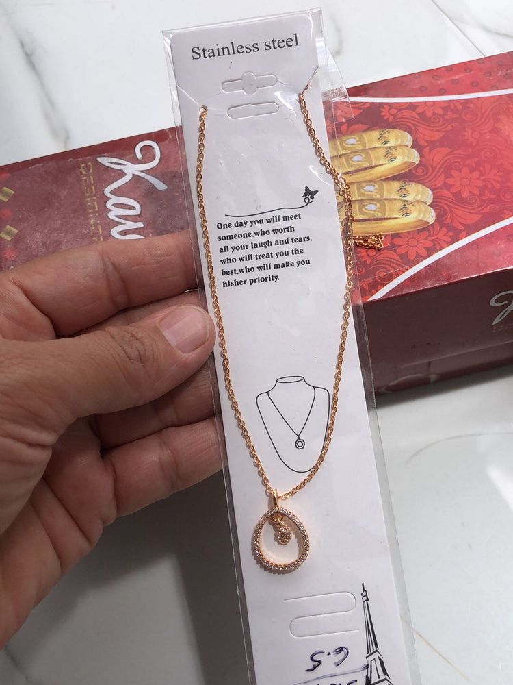 Elegant Stainless Steel Necklace