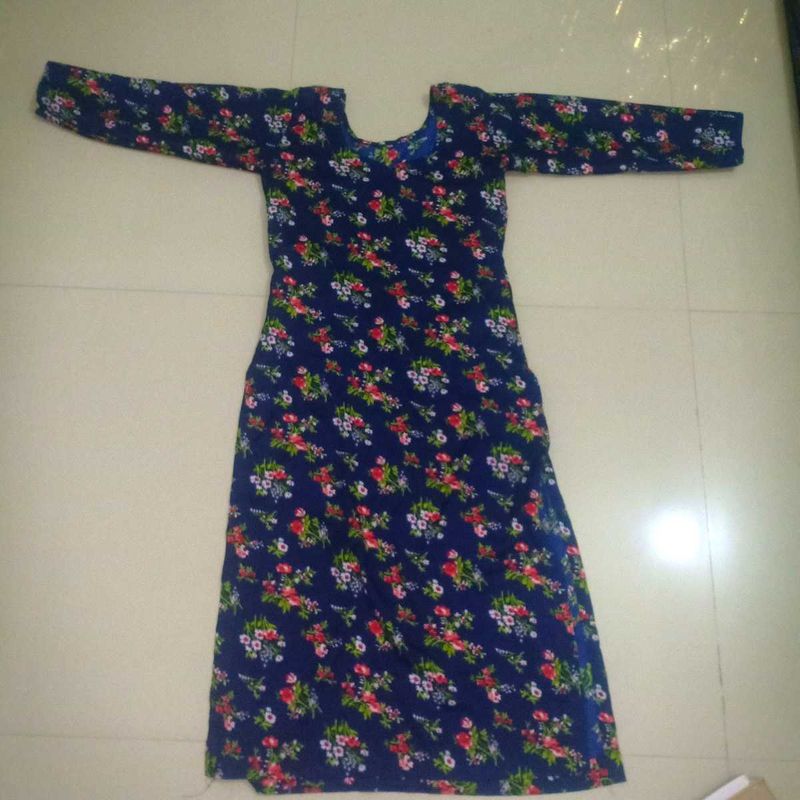 a floral printed kurta
