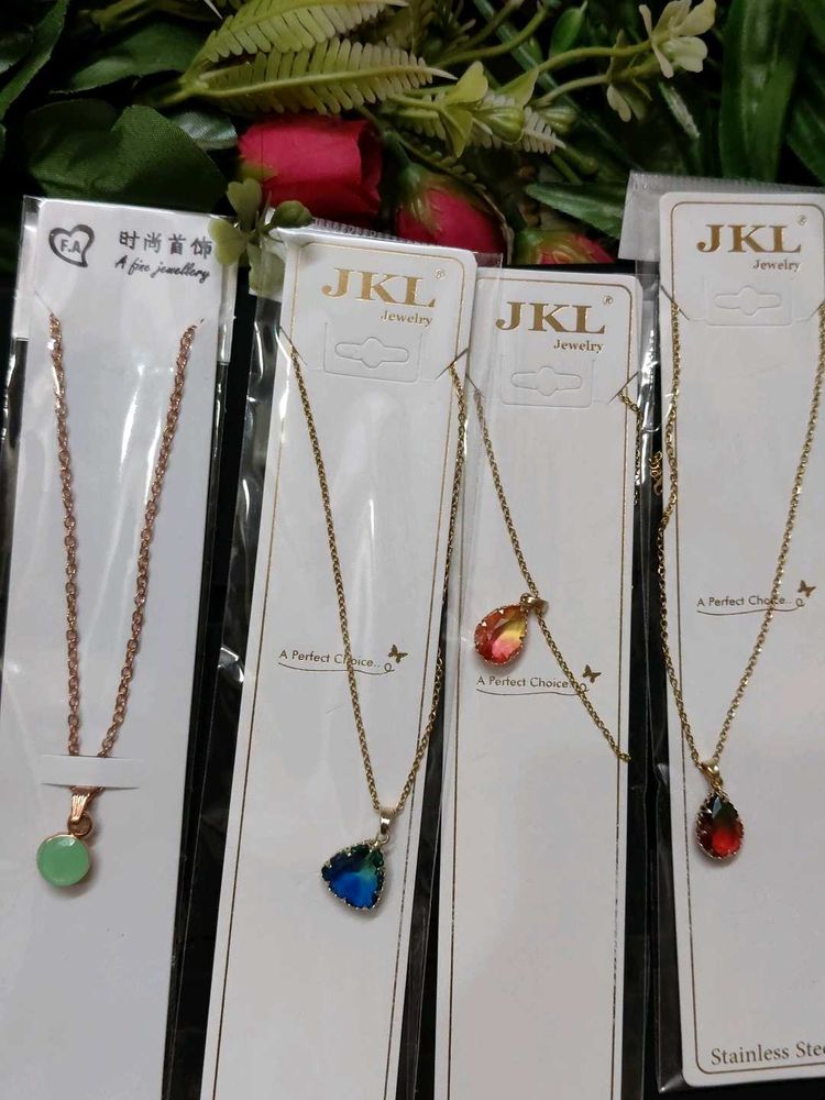 Colorful Pendant Chain