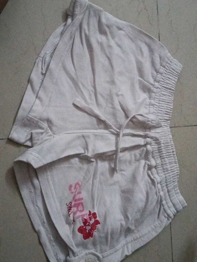 Cute White Shorts