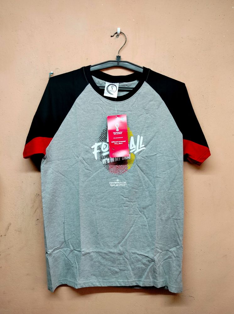 Fancode Fifa World-Cup Printed Cotton T-shirt