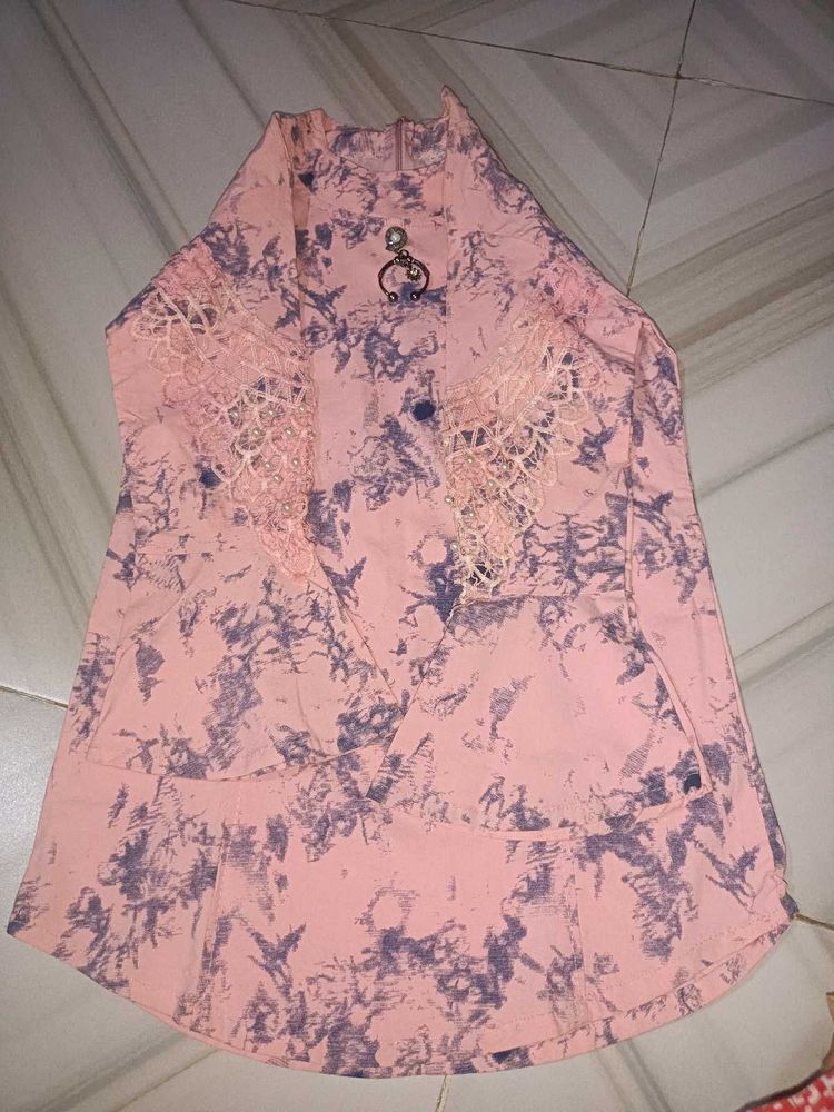Blush Mist Lace Top