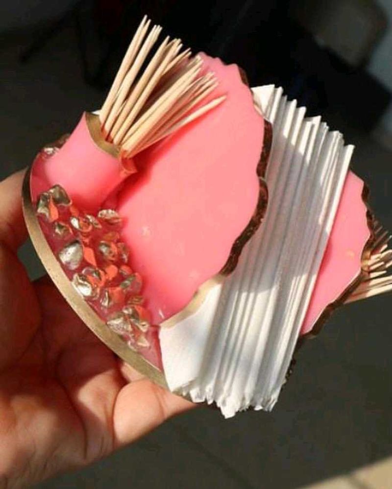 Tissue And Tooth Pick Holder