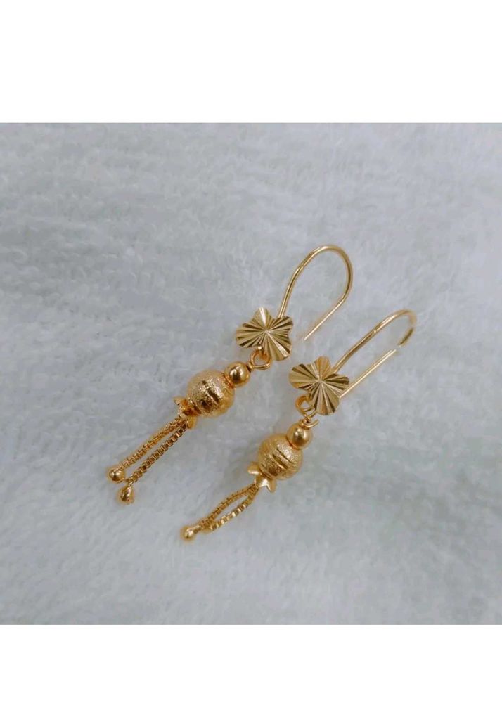 Gold Dangle Earrings