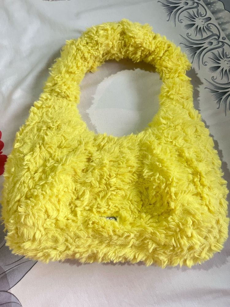 JW PEI GABBI FAUX FUR  Shoulder Bag