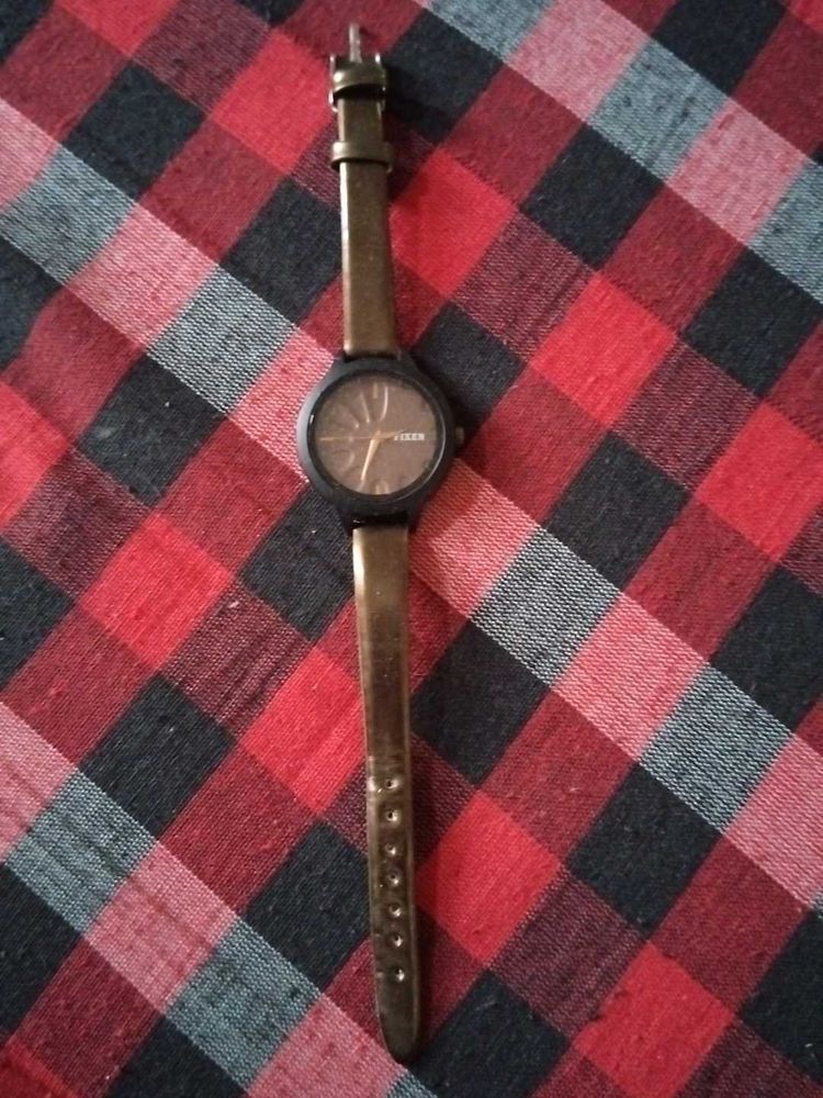 Fixen Brown Watch