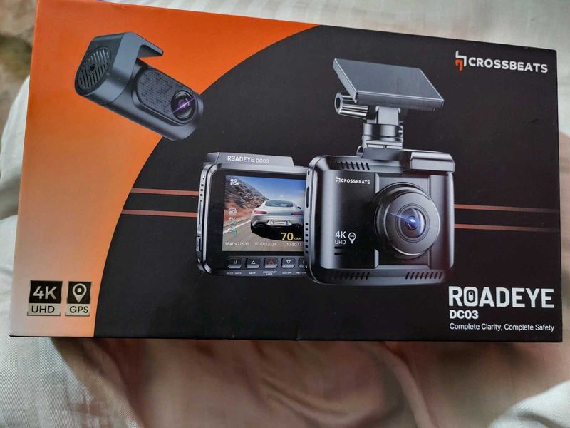 CROSSBEATS ROADEye DC03 4K Dashcam