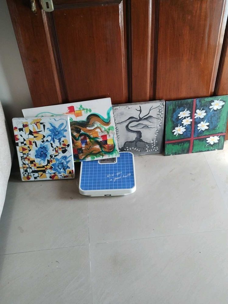 Canvas Painting For 4