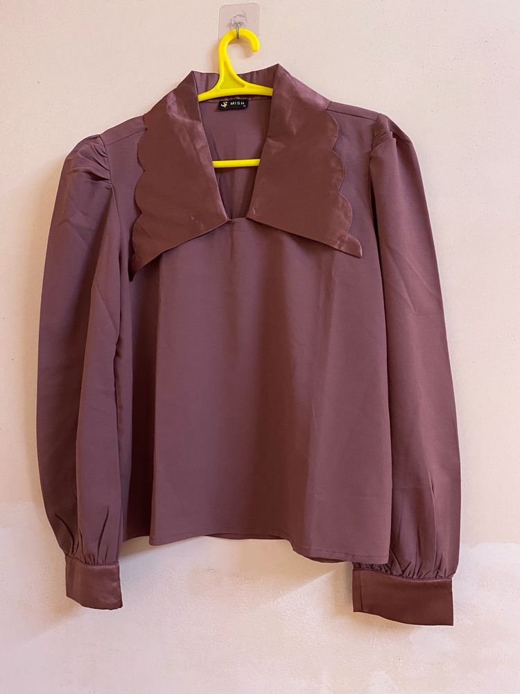 M22- Elegant Mauve Stylish Top