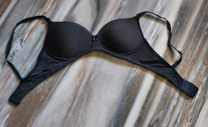 Black Foam Bra