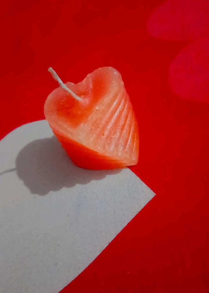 Sented Candle  Heart Shape