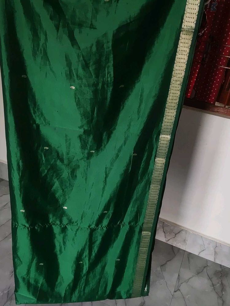 Green Silk Saree