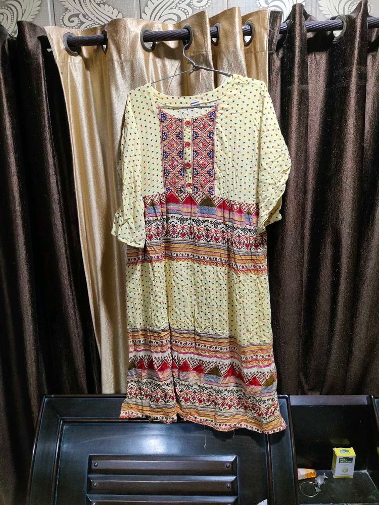 Boho Print Dress