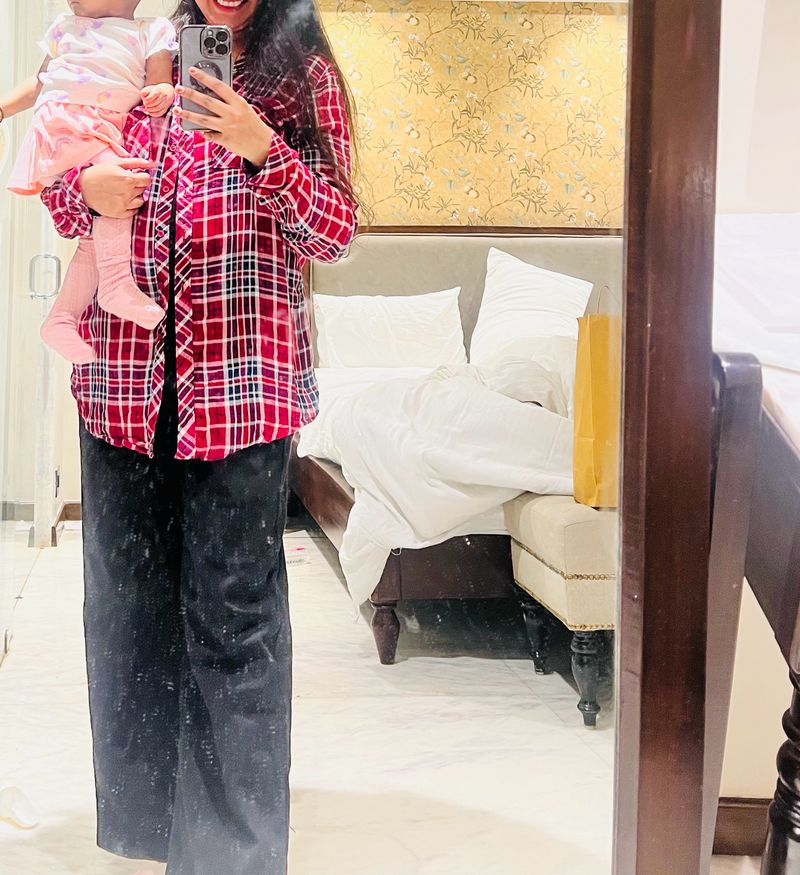 Checks Long Stylish Shirt