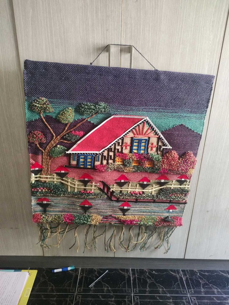 Handwoven Landscape Tapestry
