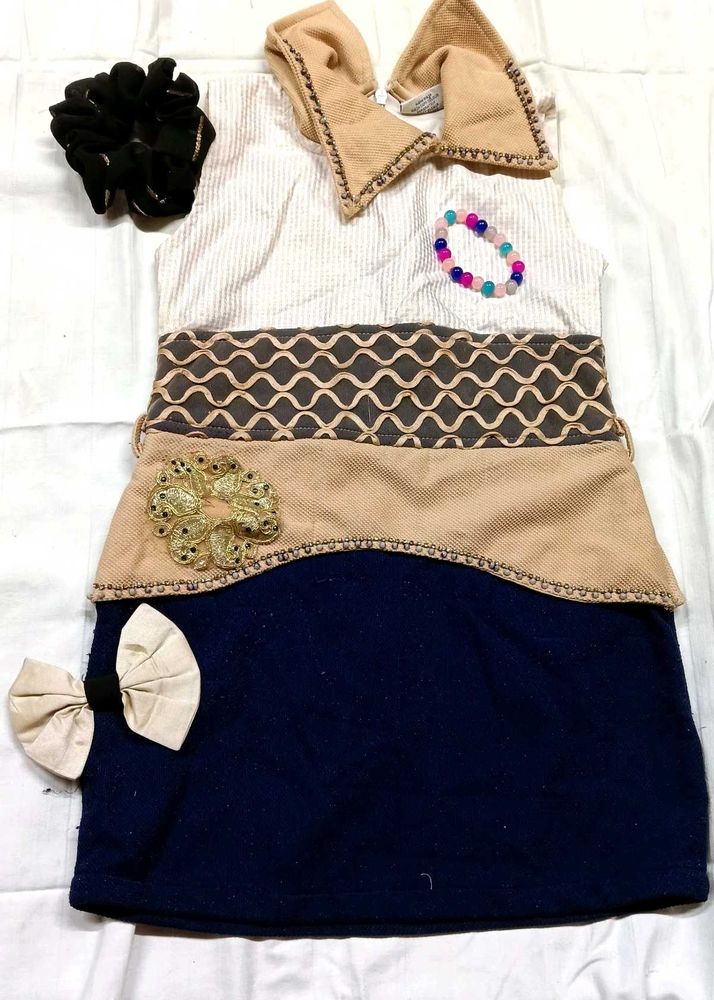🎀 Girls' Unique Dress 🎀