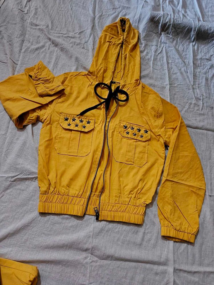 Yellow Star Jacket And Pant