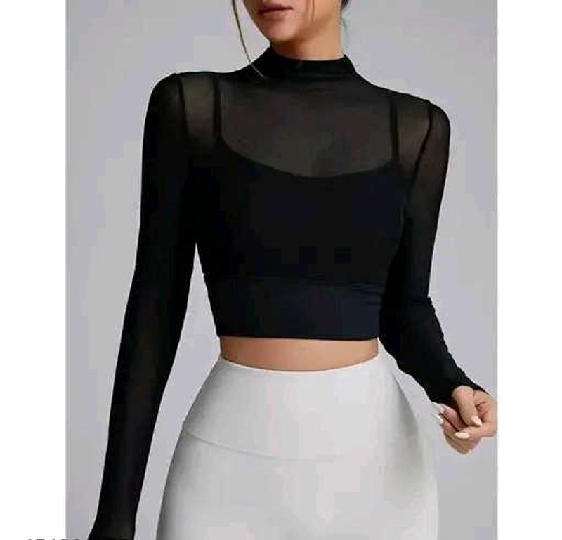 New Stylish Women Net Top