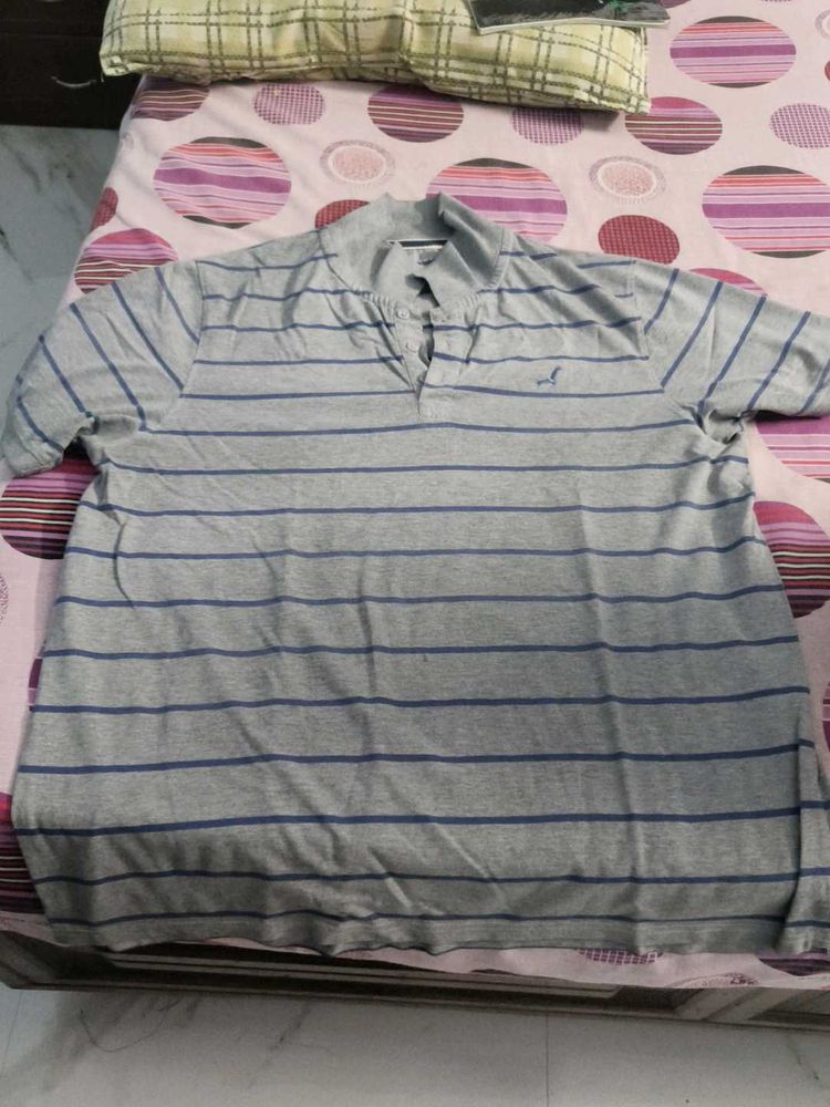 Striped Gray Shirt