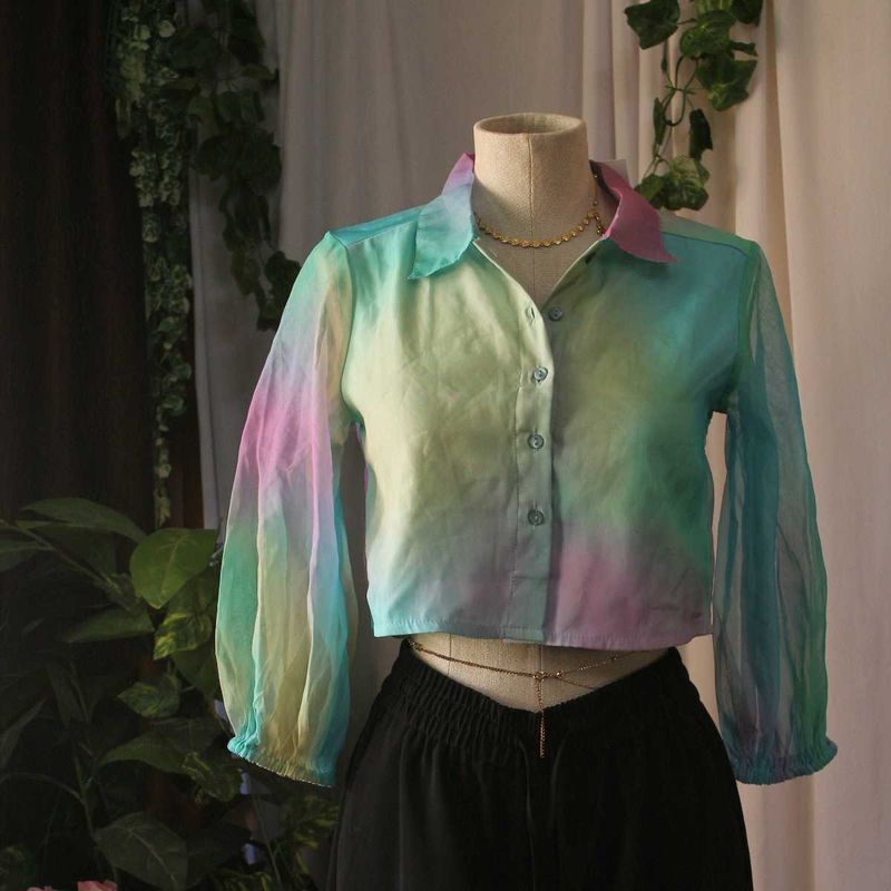 Tie-Dye Crop Top