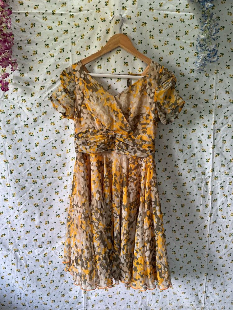 Vintage Inspired Floral Dress