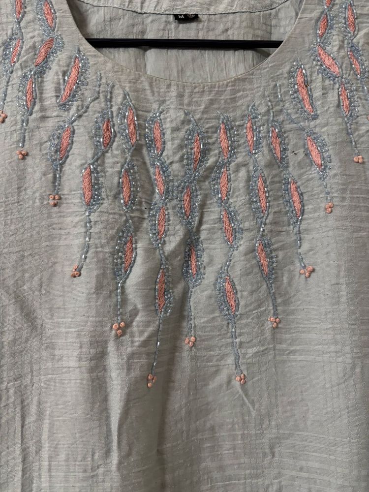 Embroidered Tunic Top
