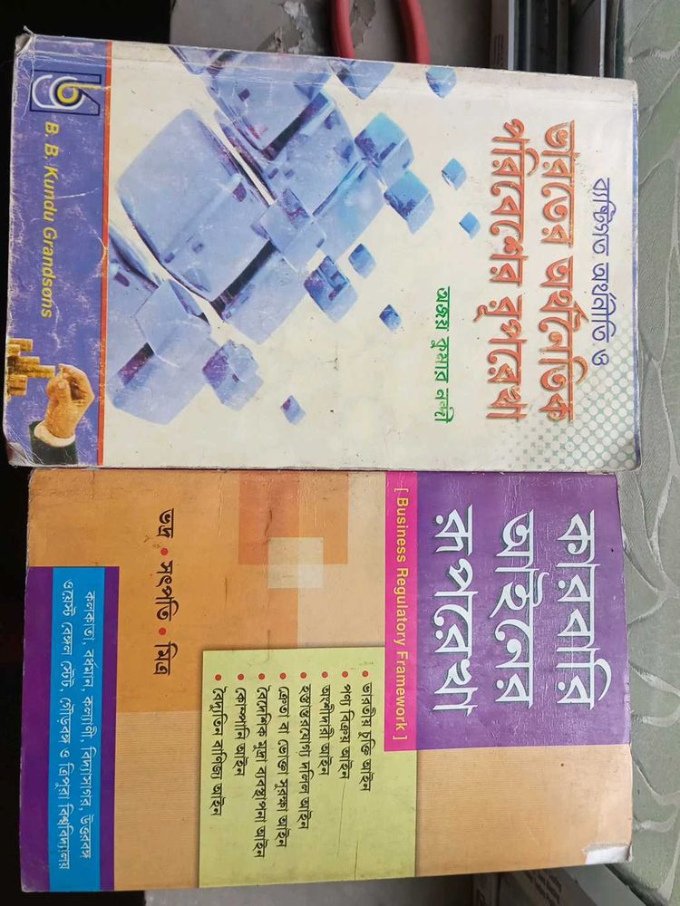 Economics And business Regulatory Framework Book