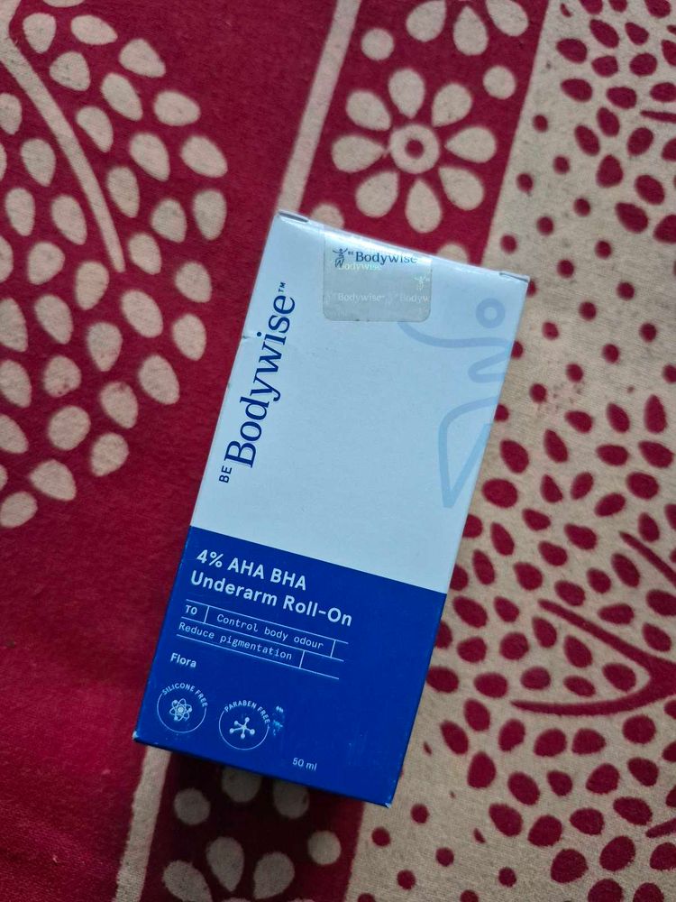 Be Bodywise 4% AHA BHA Underarm Roll On Flora