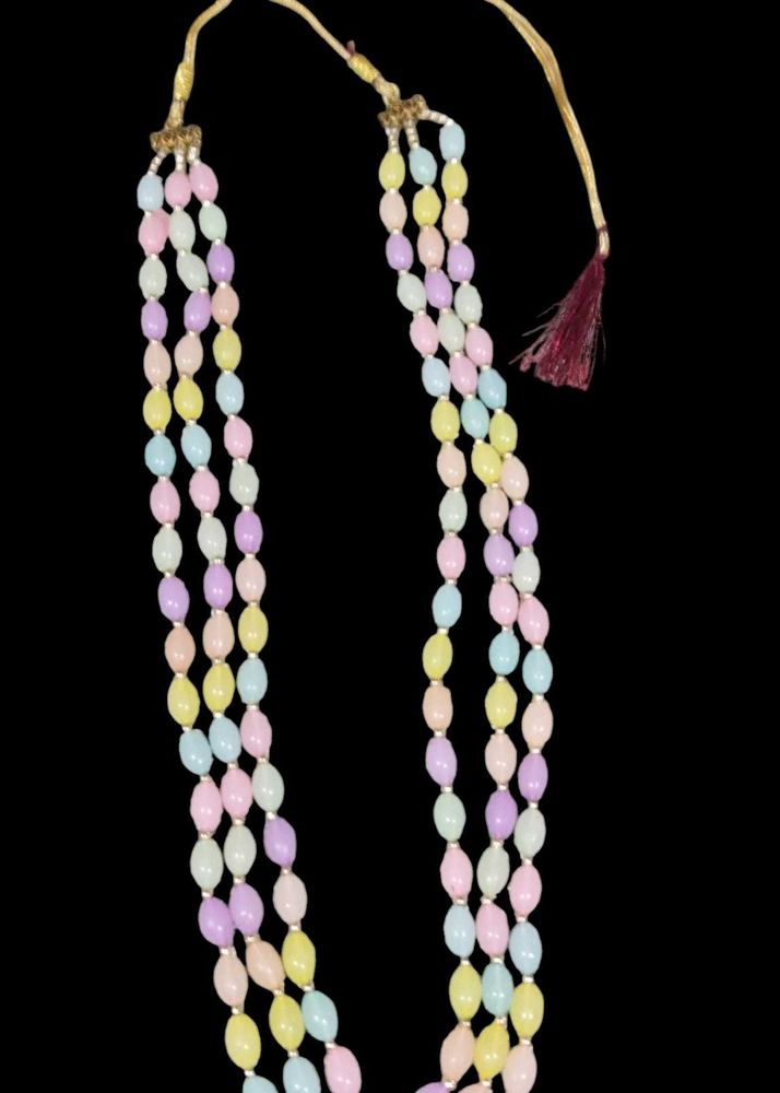 Pastel Beaded Necklace