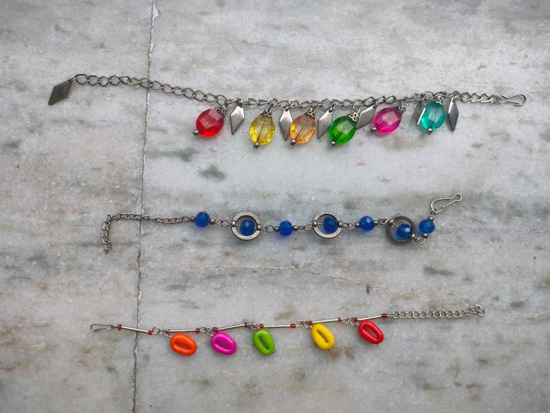 Colorful Beaded Bracelet Set