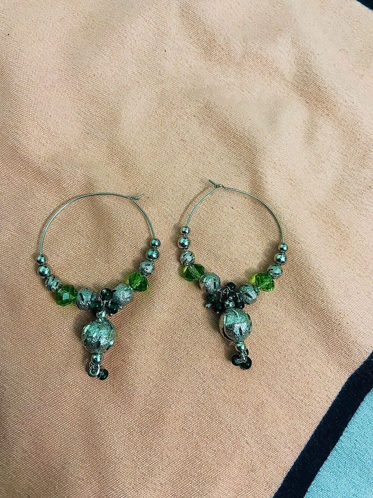 Green Earrings Combo