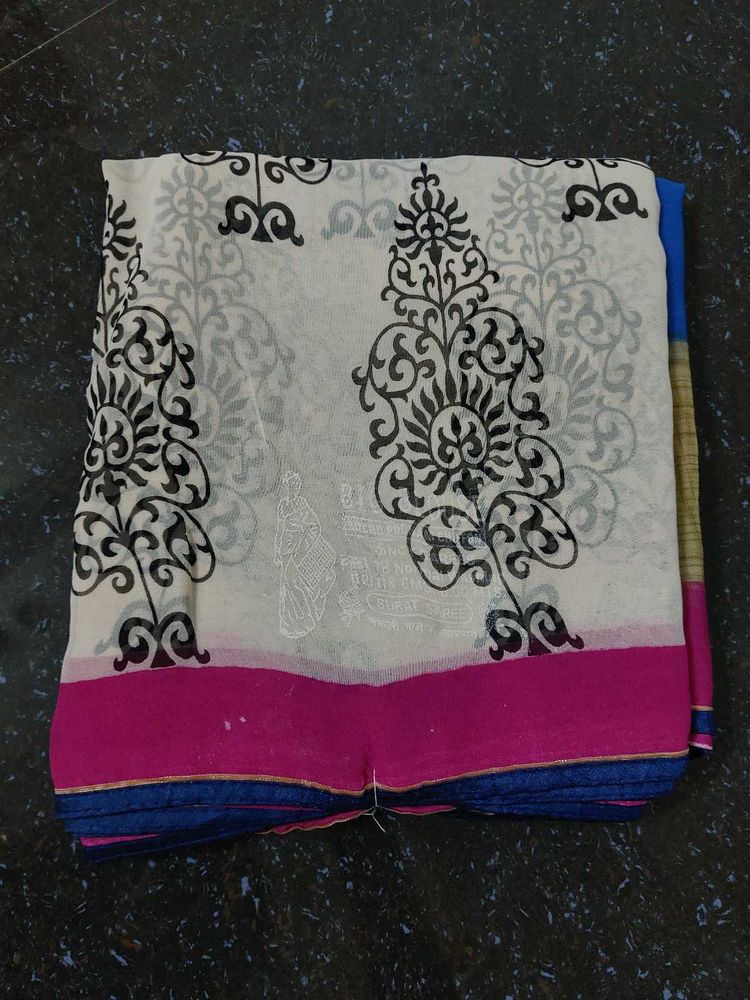 Elegant Printed Saree
