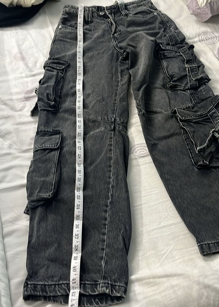 Zara Cargo Jeans