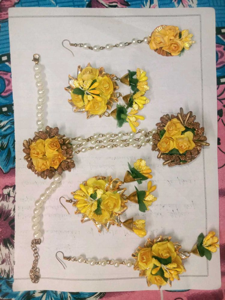 Floral Jewellery Set