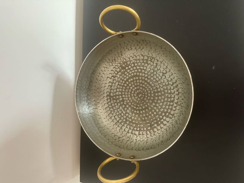 Brass Kadai With Tin Coating