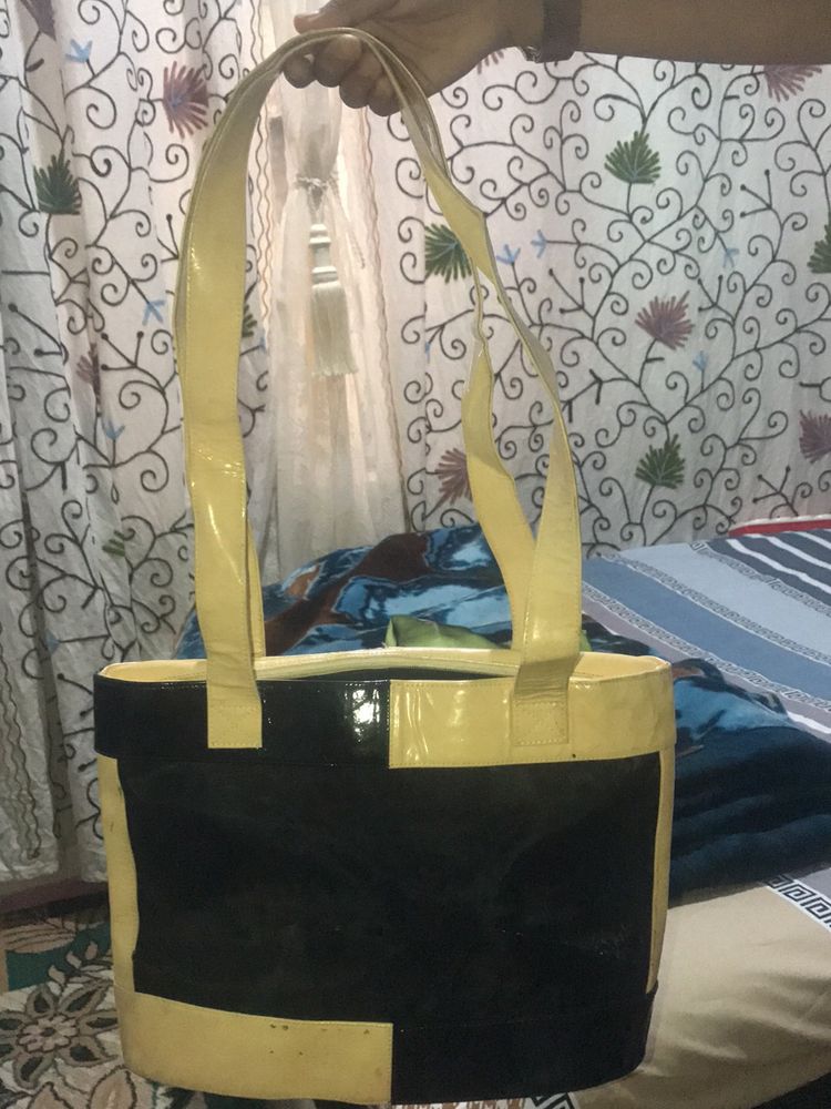 Canvas Net Tote Bag