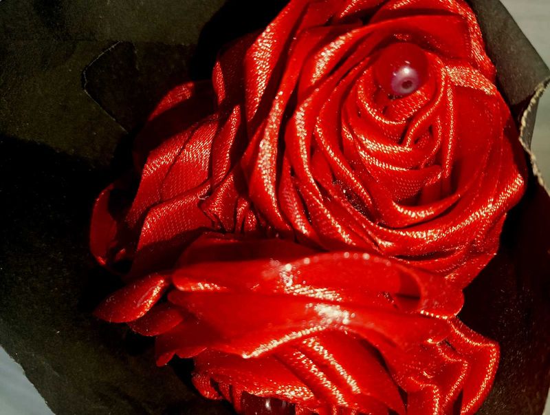 handmade Red Rose bouquet 💐